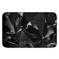 Black Diamond Print Indoor Door Mat