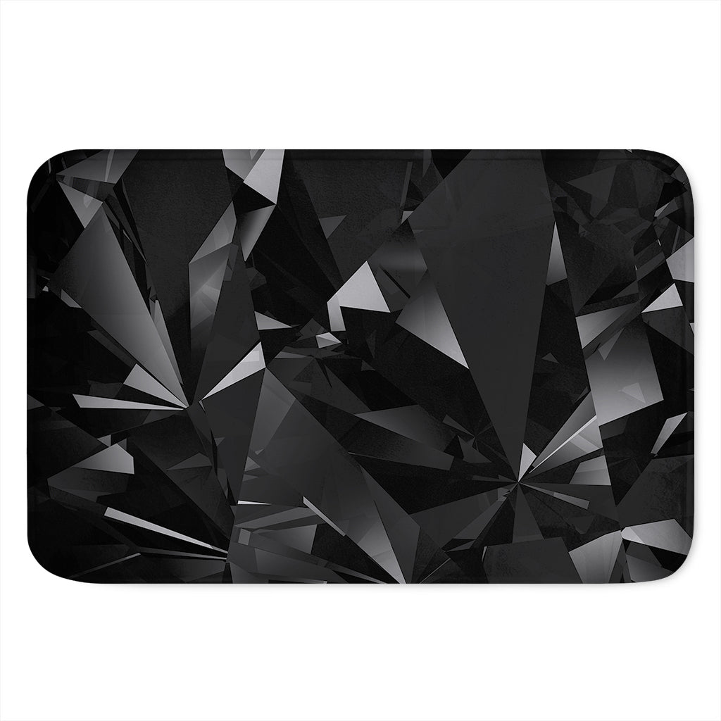 Black Diamond Print Indoor Door Mat