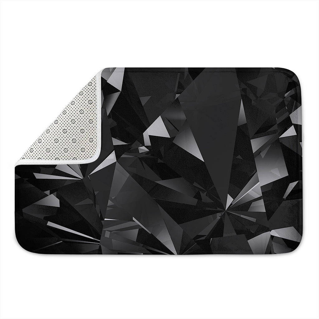 Black Diamond Print Indoor Door Mat