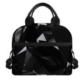Black Diamond Print Insulated Lunch Bag