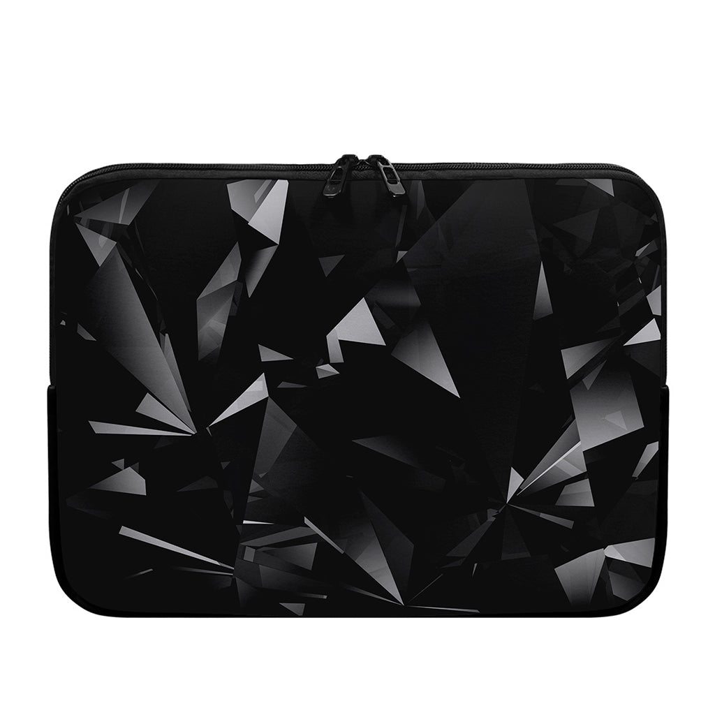 Black Diamond Print Laptop Sleeve