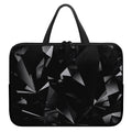 Black Diamond Print Laptop Sleeve With Handle