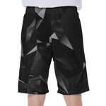 Black Diamond Print Men's Beach Shorts