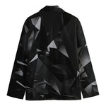 Black Diamond Print Men's Blazer