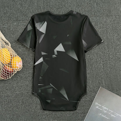 Black Diamond Print Men's Bodysuit