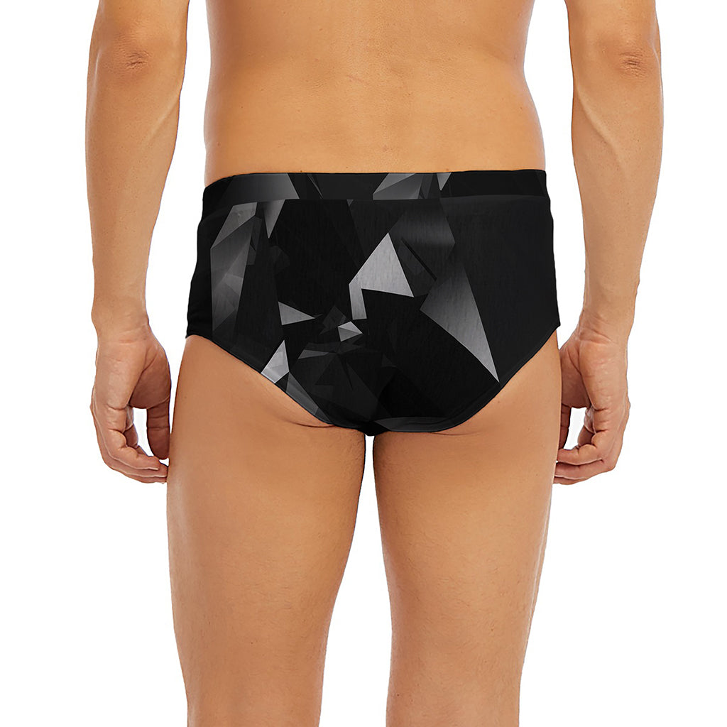 Black Diamond Print Men's Briefs