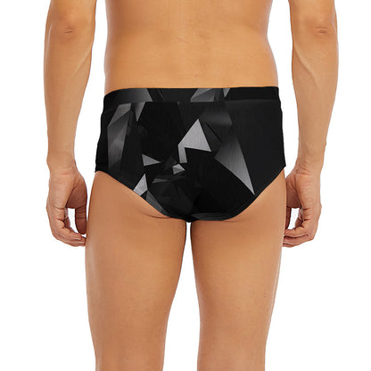 Black Diamond Print Men's Briefs