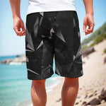Black Diamond Print Men's Cargo Shorts
