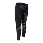 Black Diamond Print Men's Compression Pants