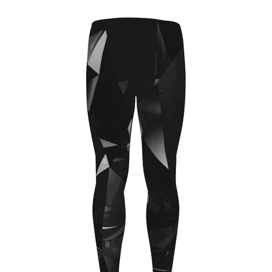Black Diamond Print Men's leggings