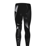 Black Diamond Print Men's leggings