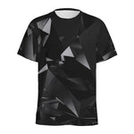Black Diamond Print Men's Sports T-Shirt