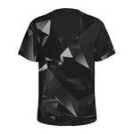 Black Diamond Print Men's Sports T-Shirt