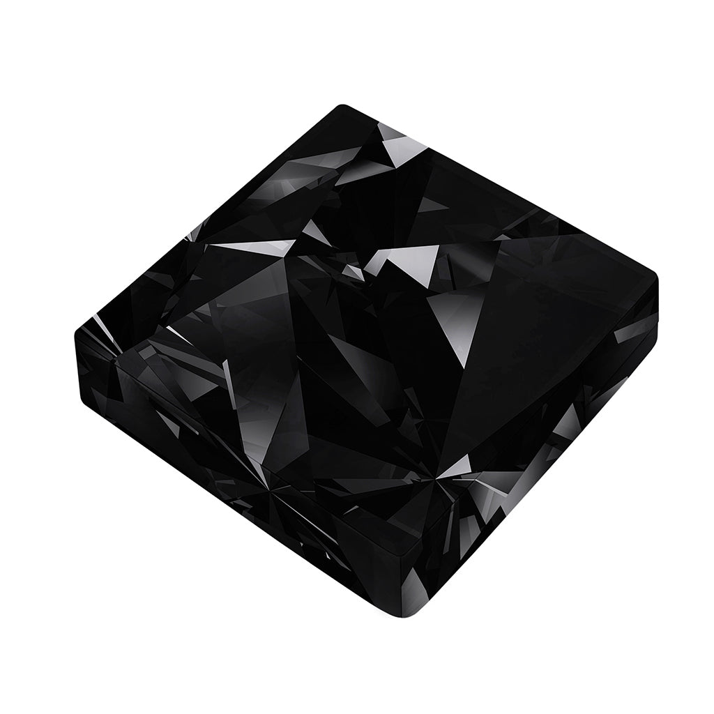 Black Diamond Print Outdoor Seat Cushion Cover