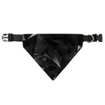 Black Diamond Print Over The Collar Dog Bandana