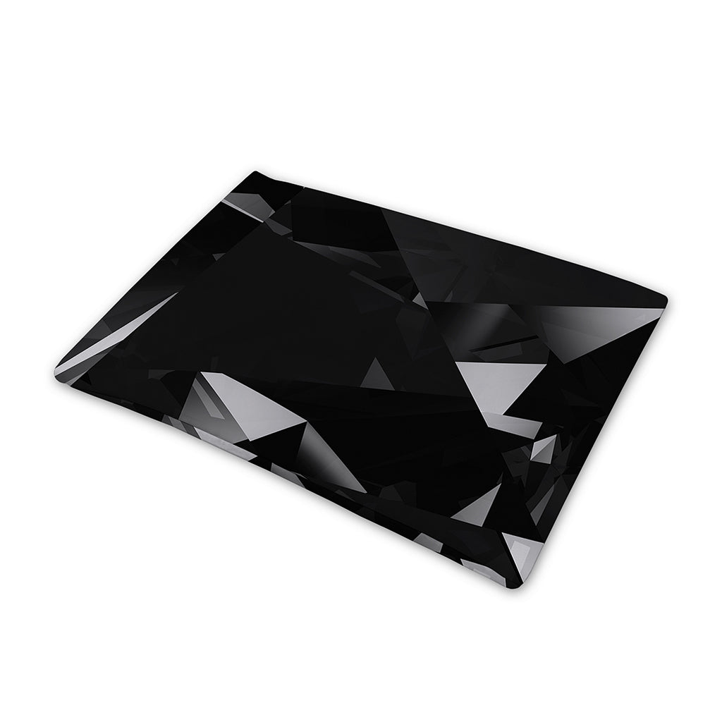Black Diamond Print Pet Cooling Mat Cover