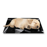 Black Diamond Print Pet Cooling Mat Cover