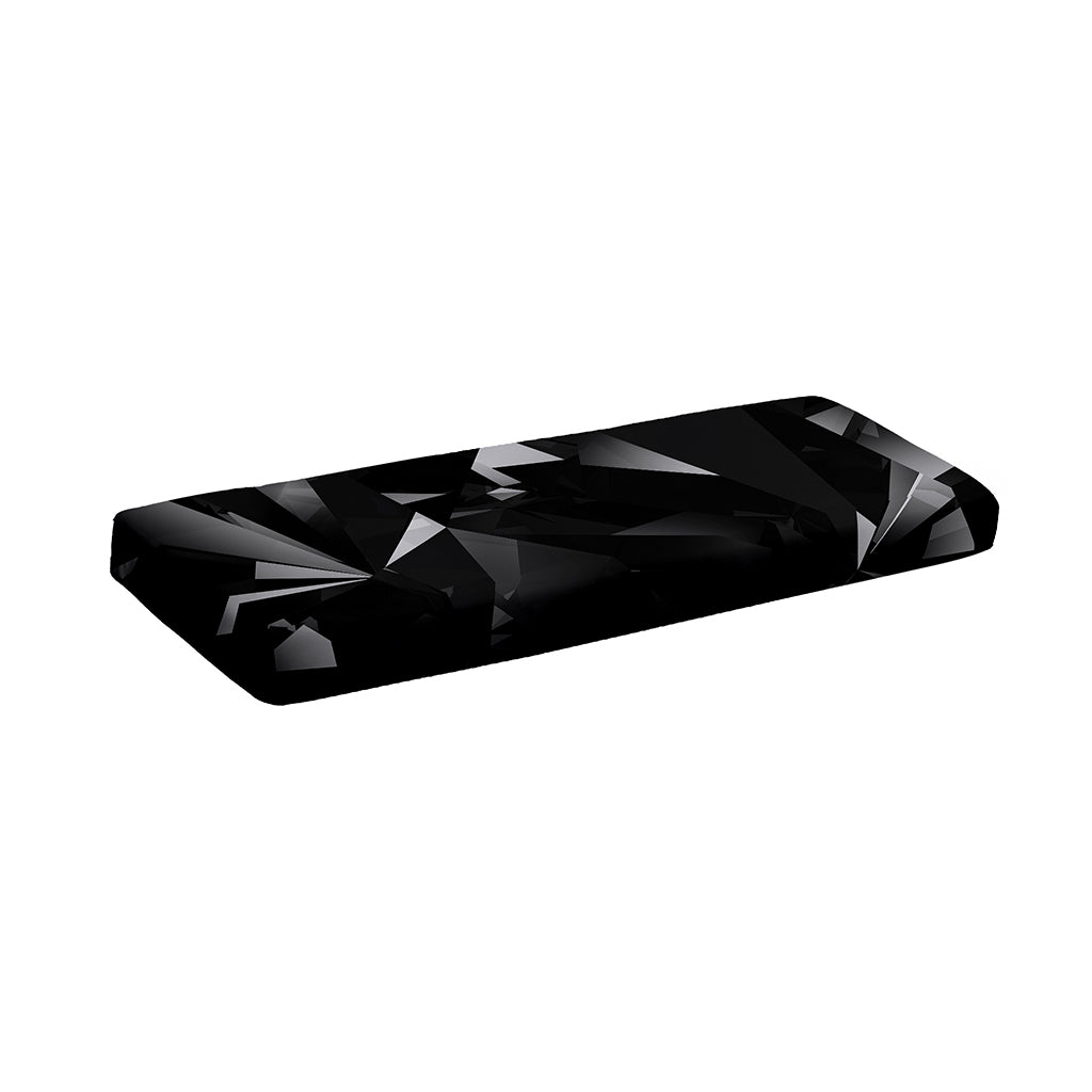 Black Diamond Print Piano Keyboard Cover