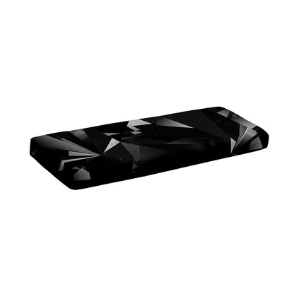 Black Diamond Print Piano Keyboard Cover