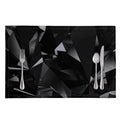Black Diamond Print Placemat