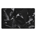 Black Diamond Print Polyester Doormat