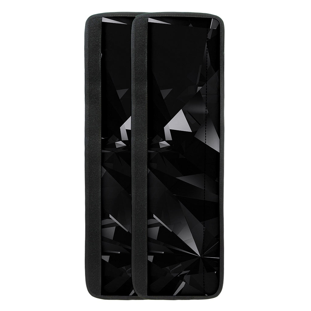 Black Diamond Print Refrigerator Handle Covers