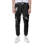 Black Diamond Print Scuba Joggers