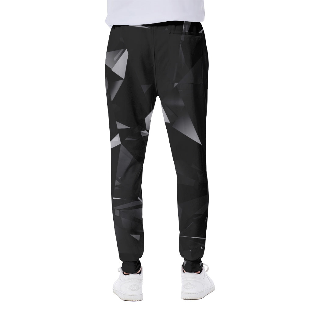 Black Diamond Print Scuba Joggers