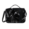 Black Diamond Print Shoulder Strap Bible Bag