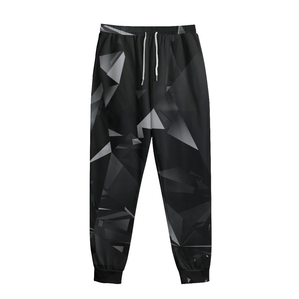 Black Diamond Print Sweatpants