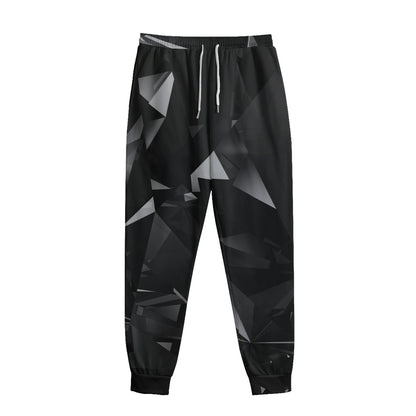 Black Diamond Print Sweatpants