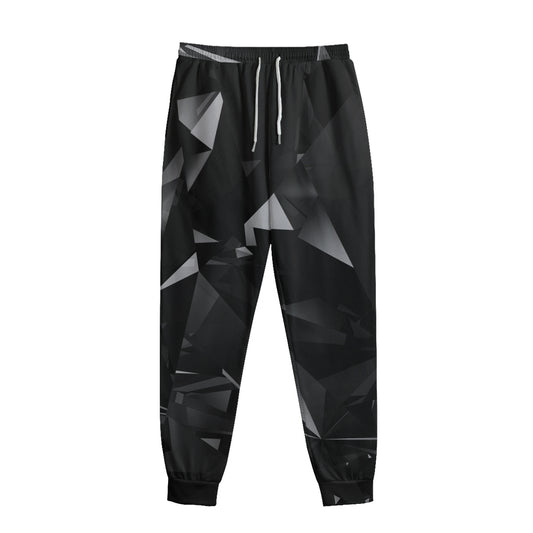 Black Diamond Print Sweatpants