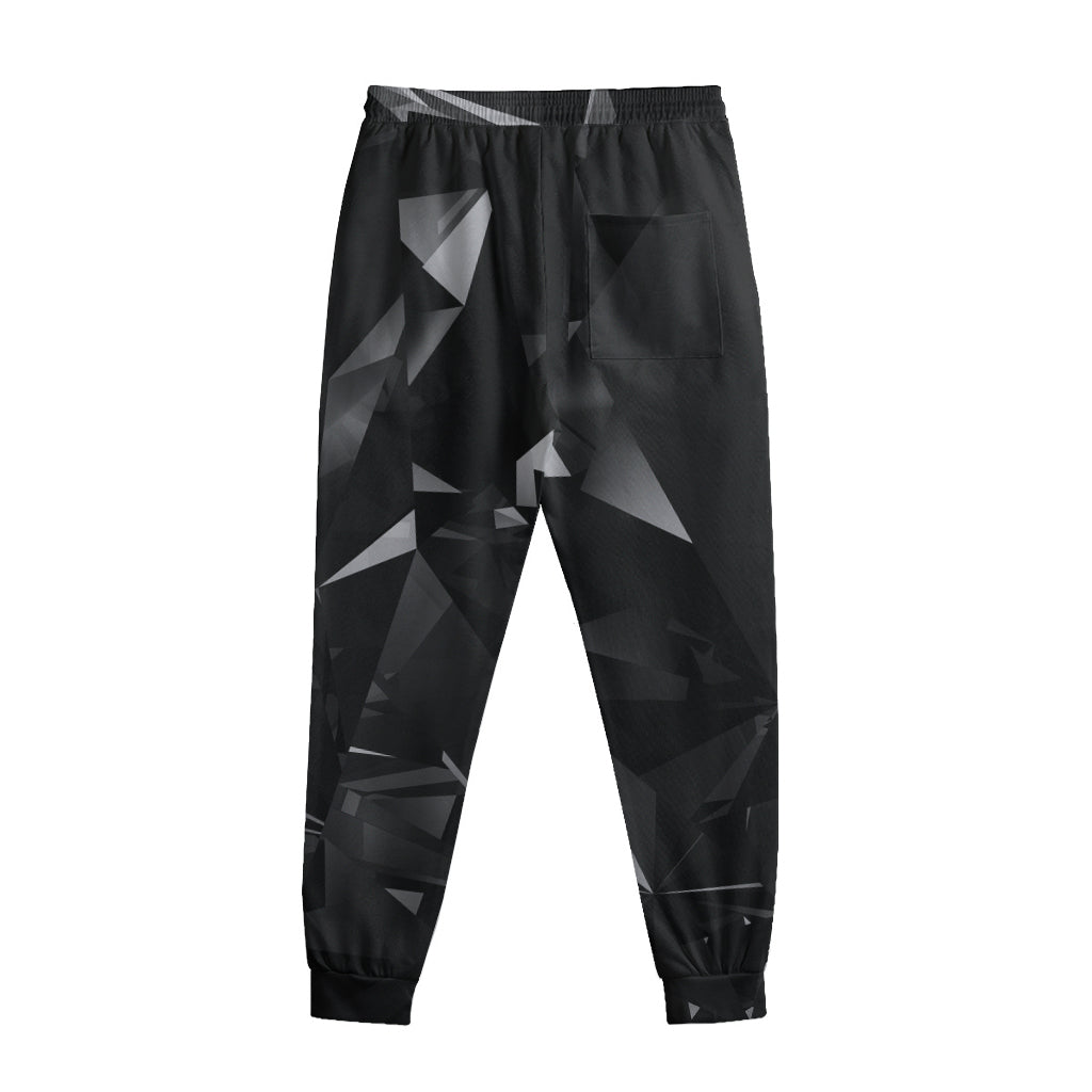 Black Diamond Print Sweatpants