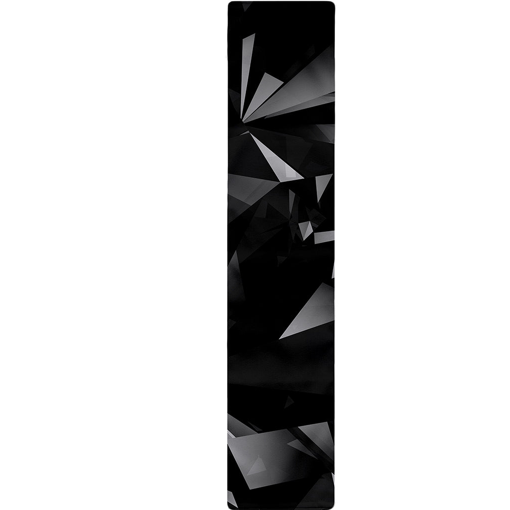 Black Diamond Print Table Runner