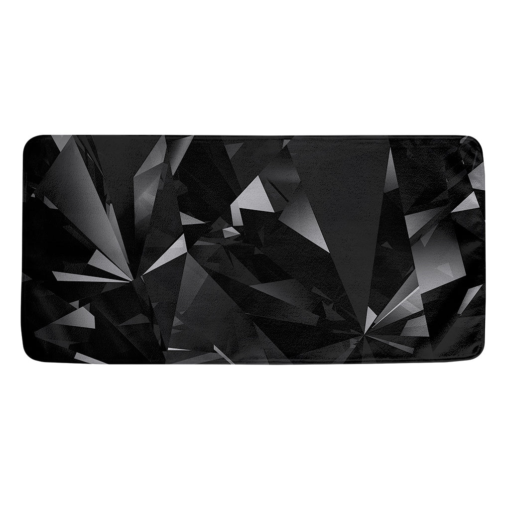 Black Diamond Print Towel