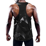Black Diamond Print Training Tank Top