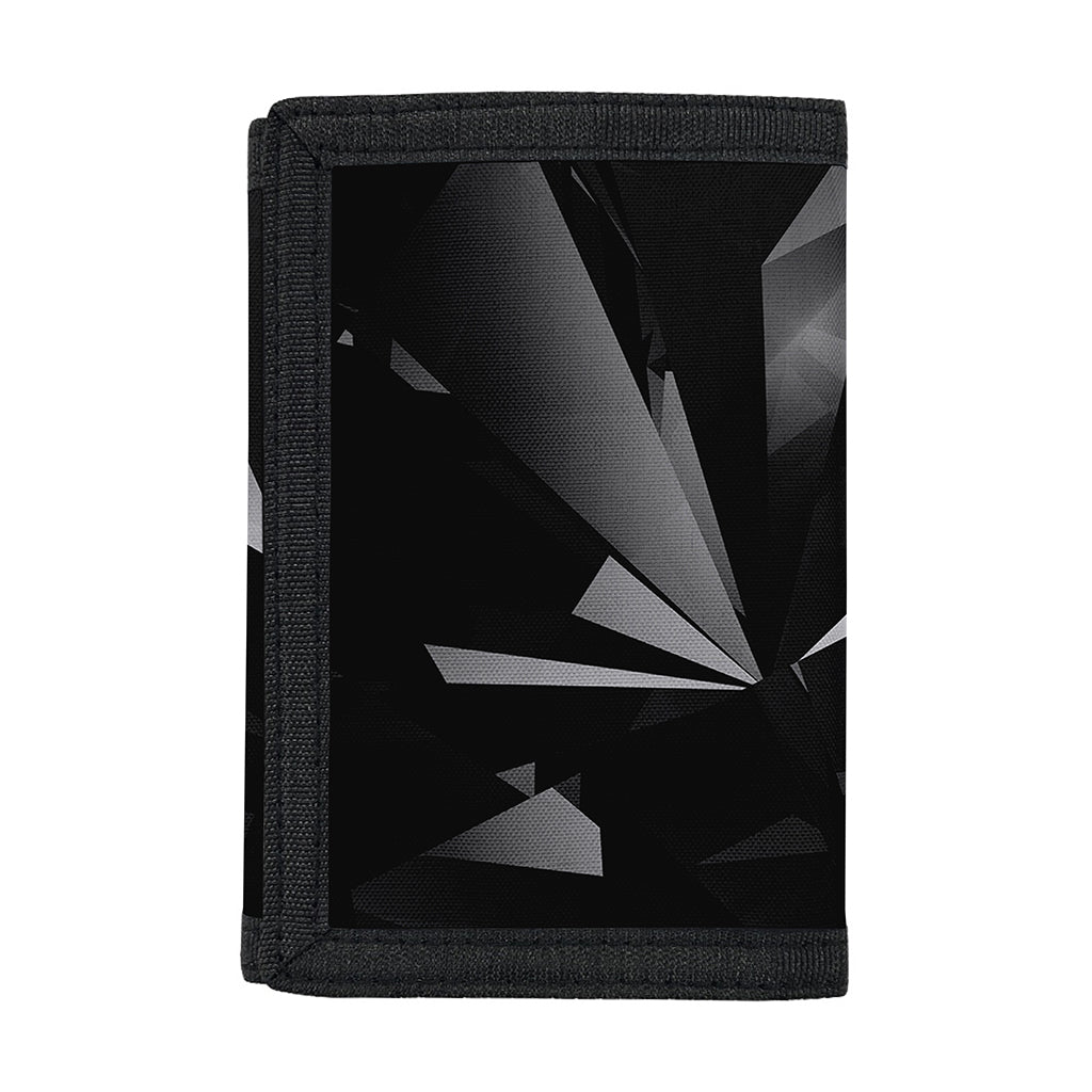 Black Diamond Print Trifold Wallet