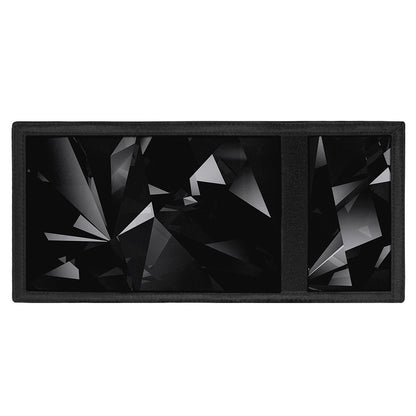 Black Diamond Print Trifold Wallet