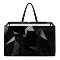 Black Diamond Print Utility Tote Bag
