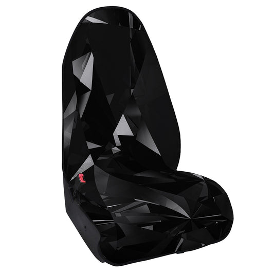 Black Diamond Print Waterproof Car Seat Cover