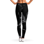 Black Diamond Print Women's Leggings