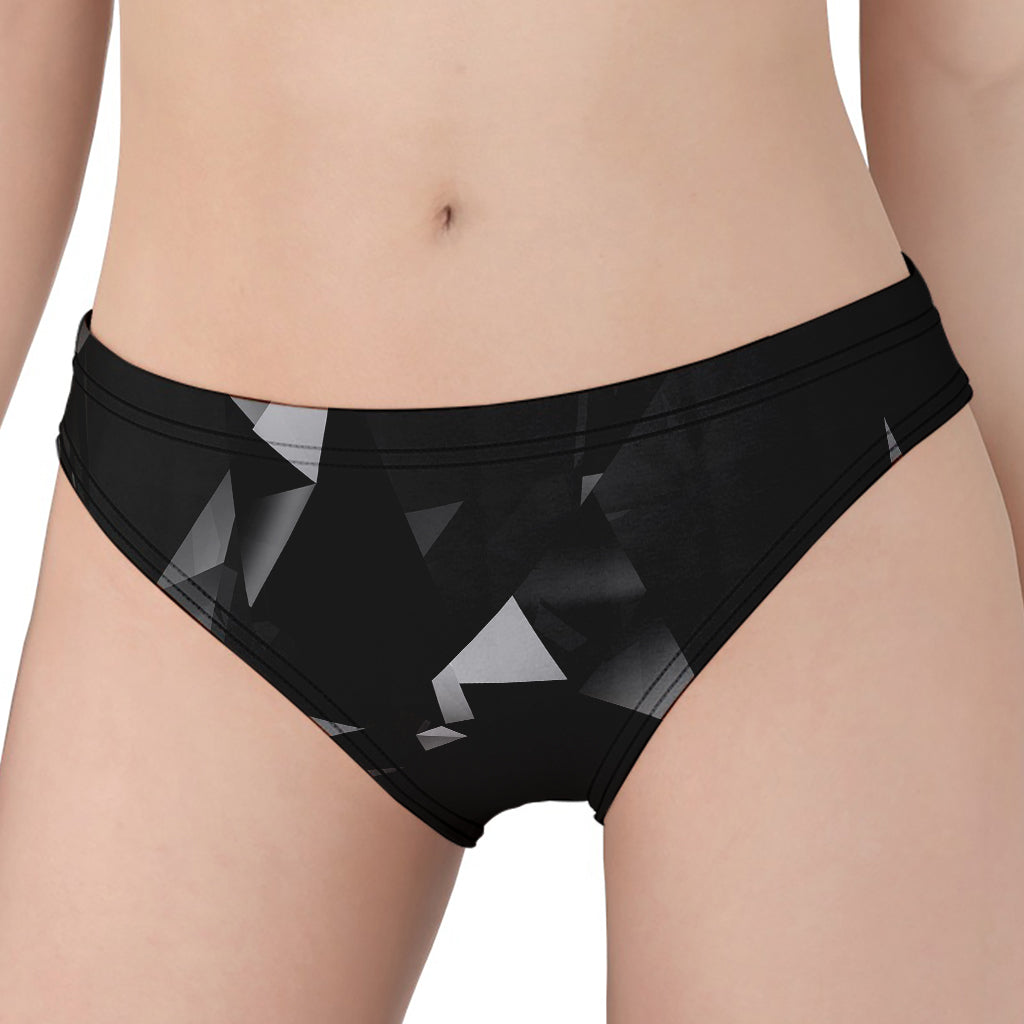 Black Diamond Print Women's Panties