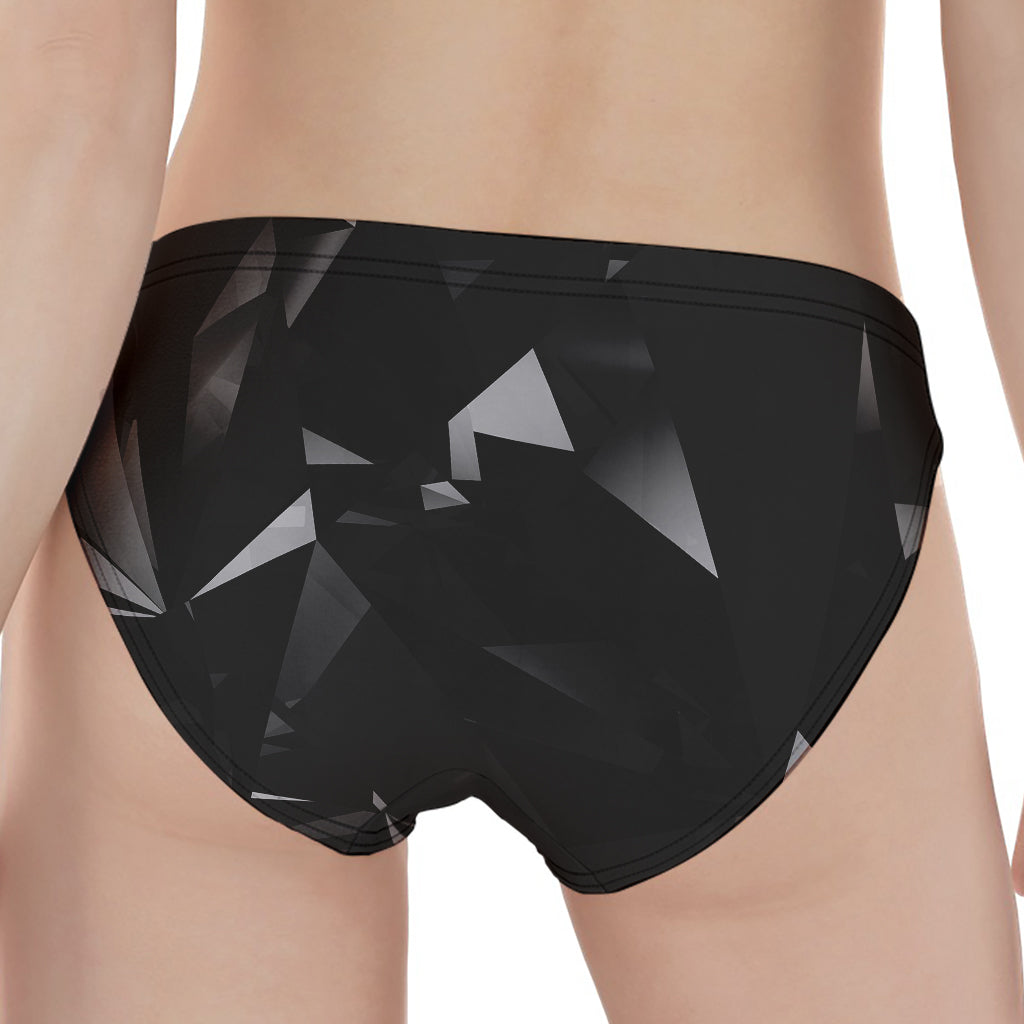 Black Diamond Print Women's Panties