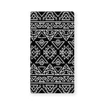 Black Ethnic Aztec Pattern Print Baby Crib Sheet