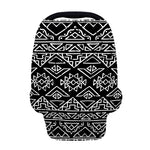 Black Ethnic Aztec Pattern Print Baby Seat Cover