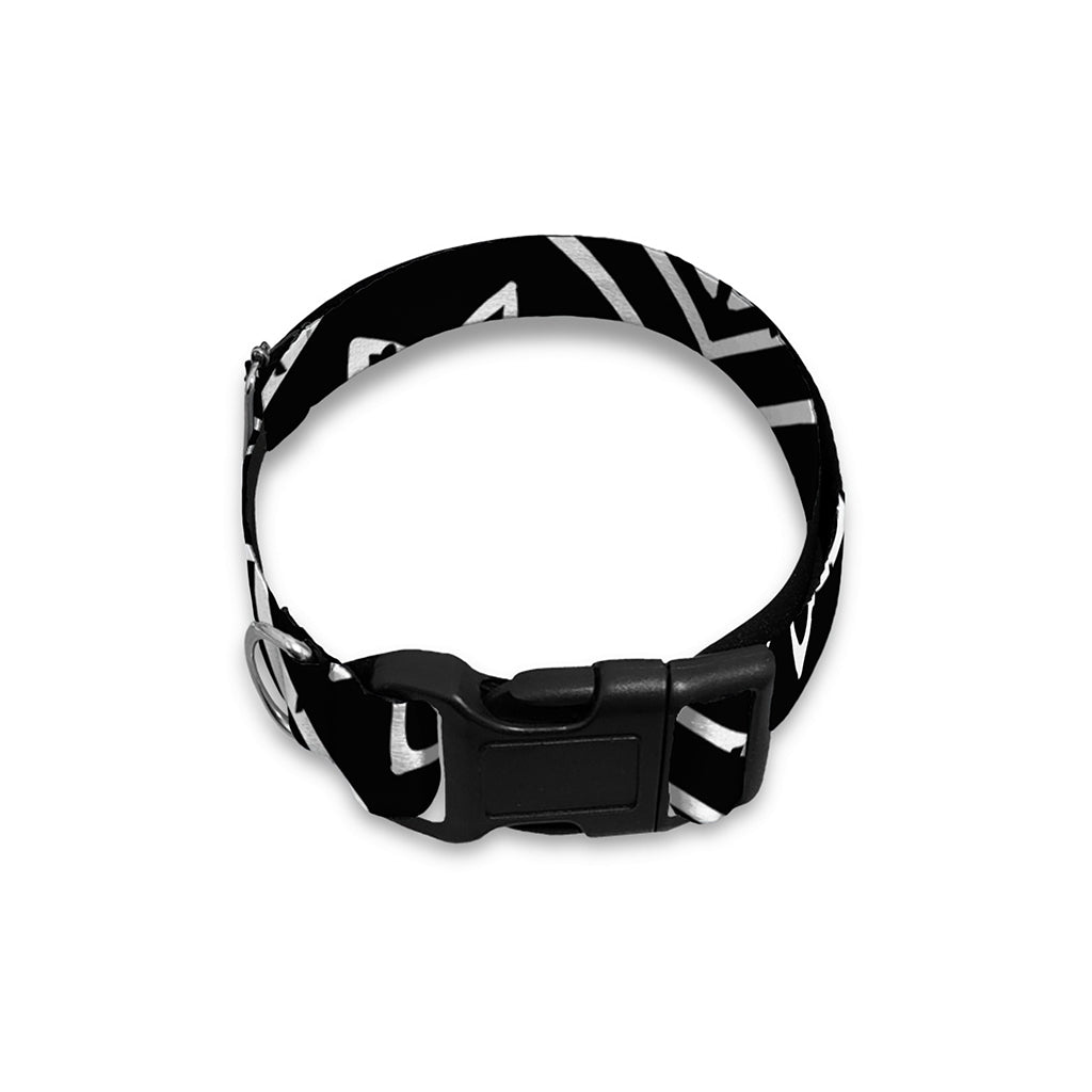 Black Ethnic Aztec Pattern Print Dog Collar