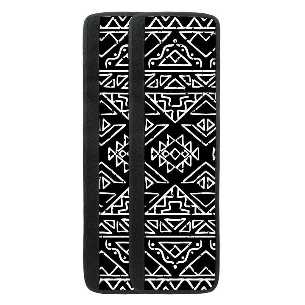 Black Ethnic Aztec Pattern Print Refrigerator Handle Covers