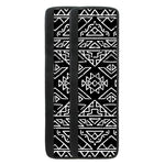 Black Ethnic Aztec Pattern Print Refrigerator Handle Covers