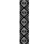 Black Ethnic Aztec Pattern Print Table Runner