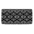 Black Ethnic Aztec Pattern Print Towel